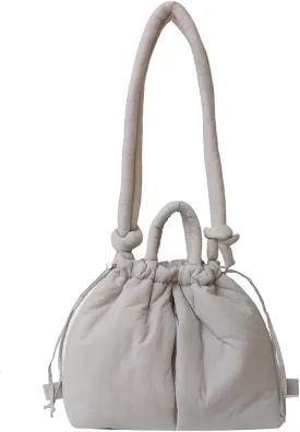 Puffer Convertible Backpack Purse for Women Fashion Crossbody Bag Multipurpose Casual Handbag