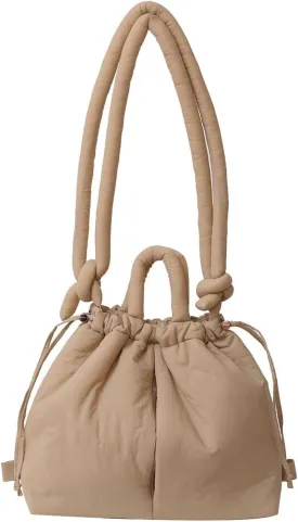 Puffer Convertible Backpack Purse for Women Fashion Crossbody Bag Multipurpose Casual Handbag