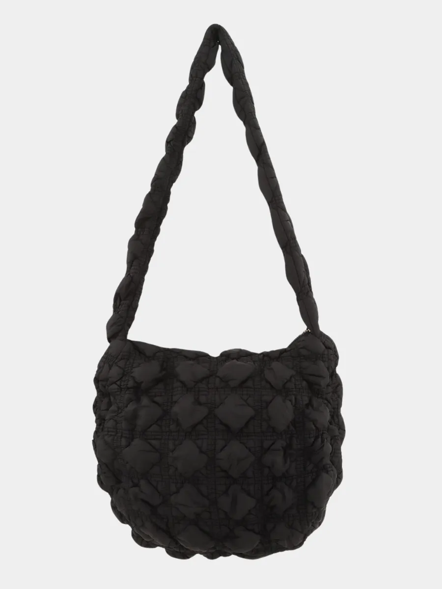 Puffer quilted crossbody bag
