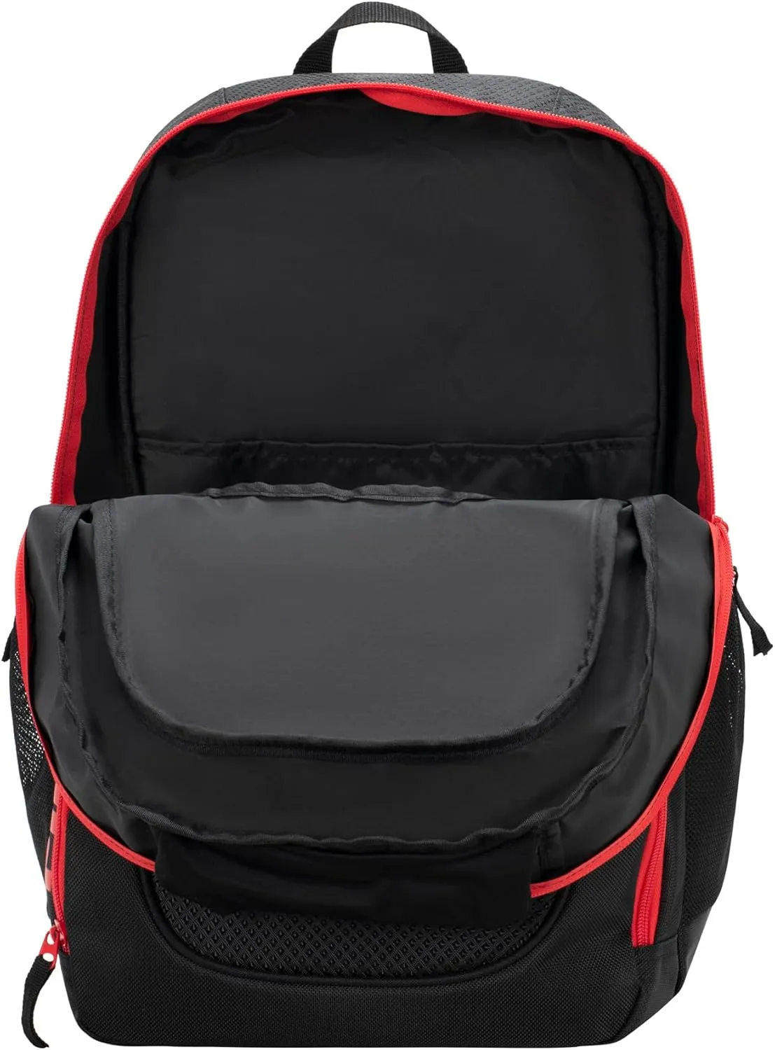 PUMA Contender Backpack, Black/Bright Red, One Size