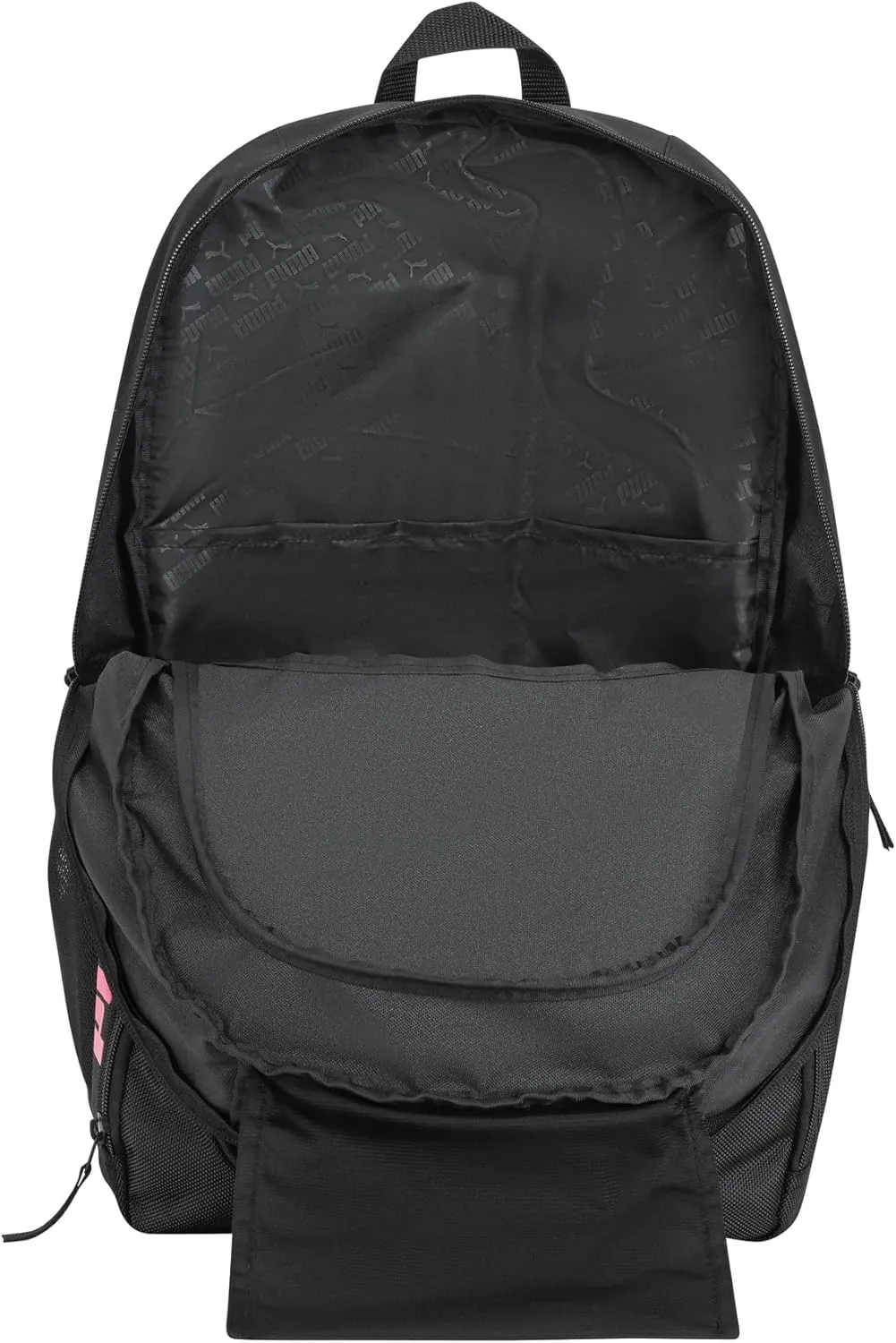 PUMA Contender Backpack, Black/Garnet Rose, One Size