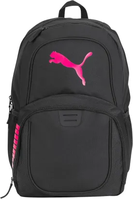 PUMA Contender Backpack, Black/Garnet Rose, One Size