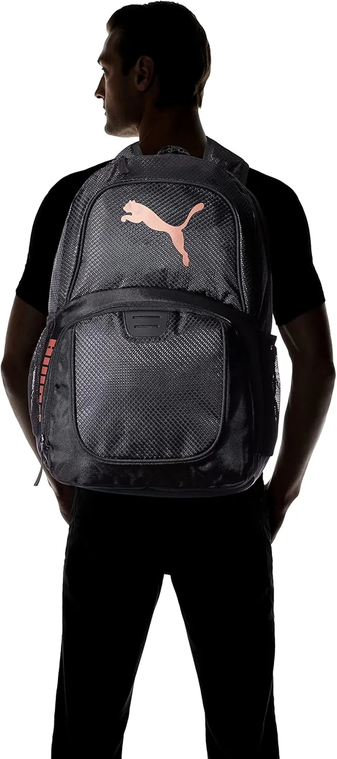 PUMA Contender Backpack, Black/Rose, One Size