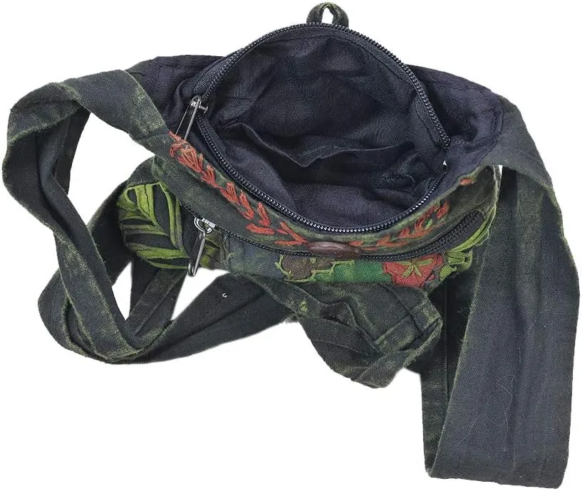 ROYAL The Collection Small Hippie Phone Purse Crossbody, Boho Travel Bag