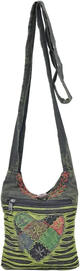ROYAL The Collection Small Hippie Phone Purse Crossbody, Boho Travel Bag