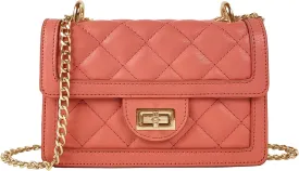 SG SUGU Small Quilted Crossbody Bag, Trendy Designer Mini Shoulder Bag, Phone Wallet Purse for Women
