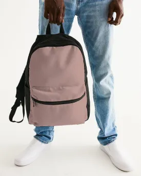 Shaded Pale Pastel Red Brown Canvas Backpack | C0M30Y22K30