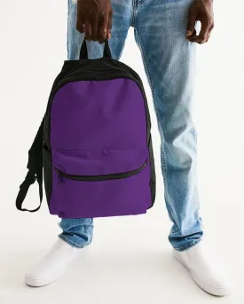 Shaded Violet Canvas Backpack | C75M100Y0K30