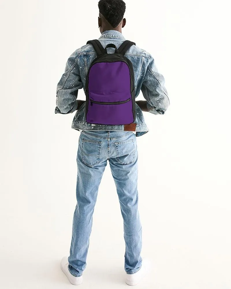 Shaded Violet Canvas Backpack | C75M100Y0K30