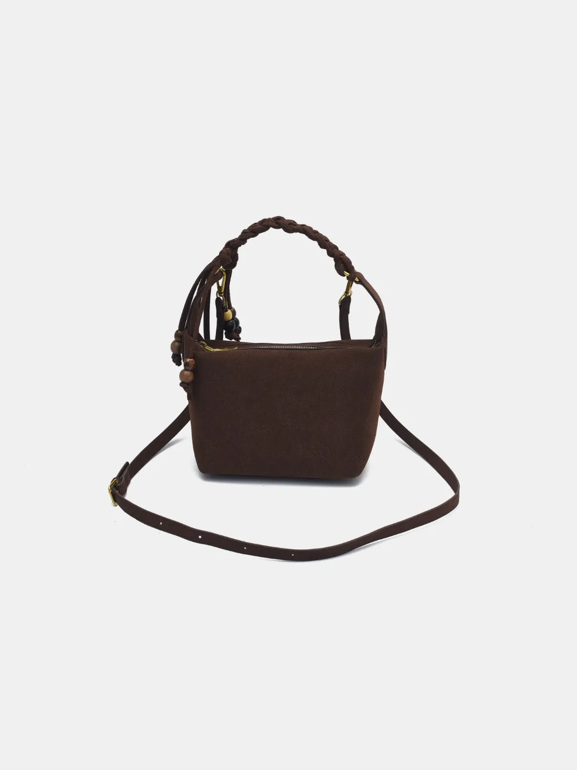 Suede Shoulder Bag