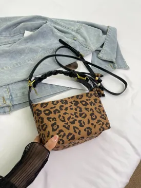 Suede Shoulder Bag