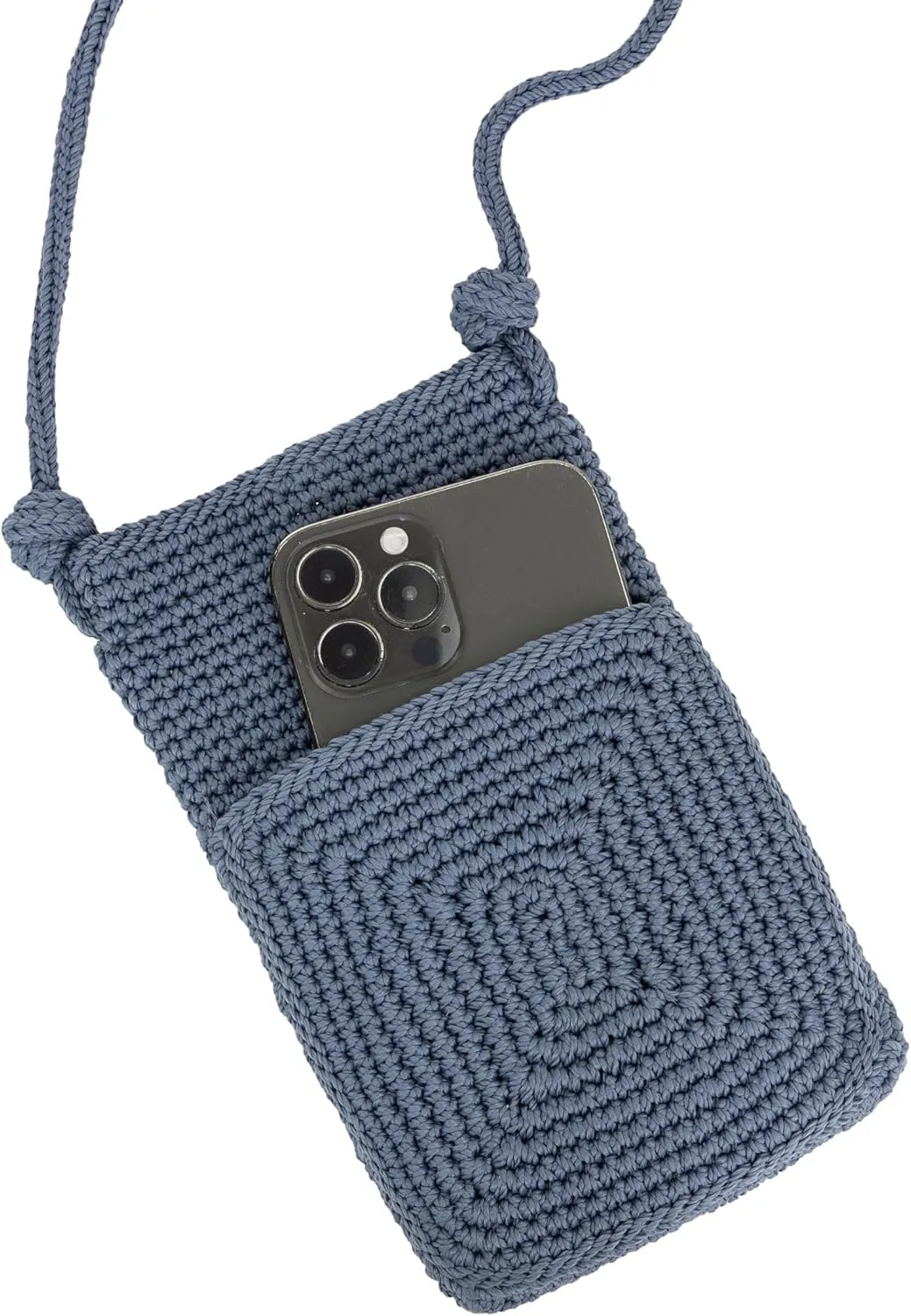 The Sak Josie Mini Crossbody in Crochet with Adjustable Strap