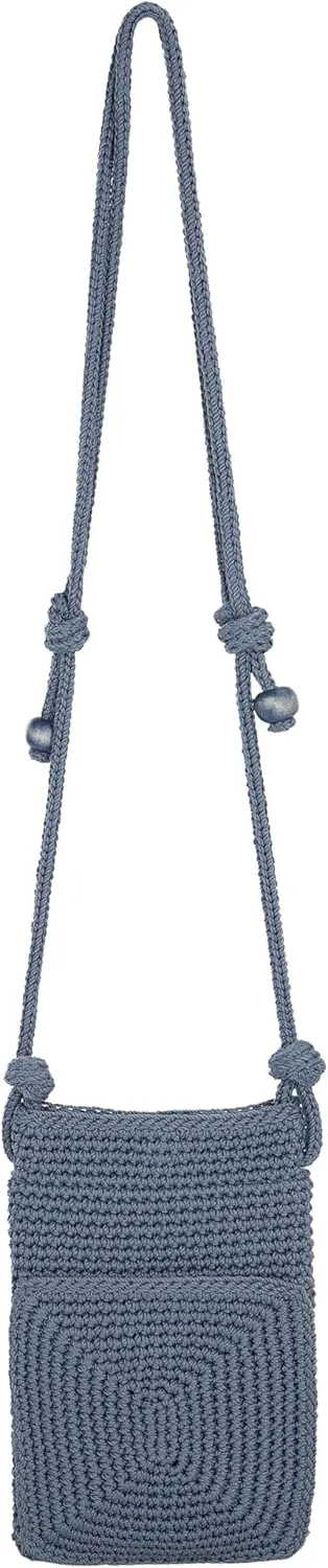 The Sak Josie Mini Crossbody in Crochet with Adjustable Strap