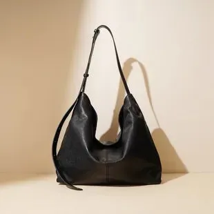Tuscan Authentic Leather Tactile Feel First Layer Cowhide Mummy Bag