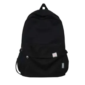 Waterproof Backpack | Solid Color Travel & School Bag - BBP009