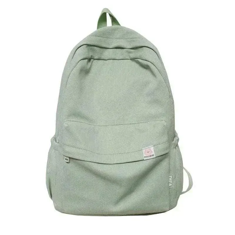Waterproof Backpack | Solid Color Travel & School Bag - BBP009