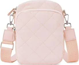 WESTBRONCO Small Quilted Crossbody Bags for Women Cell Phone Wallet Purse with Card Slots Soft and Waterproof Shoulder Purses