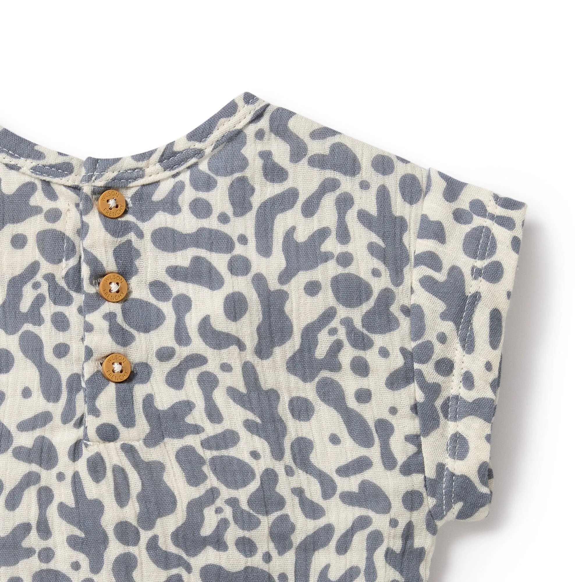 Wilson & Frenchy - Organic Crinkle Tee Blue Coral